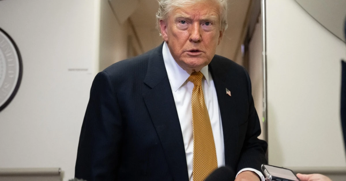 Дональд Трамп під час виступу на церемонії відкриття Президентської бібліотеки Теодора Рузвельта