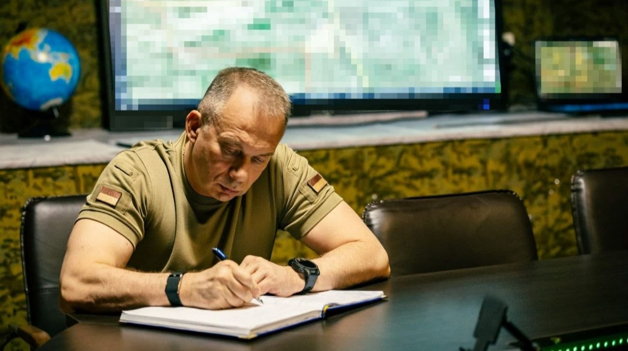 Олександр Сирський (фото з його Telegram-каналу)