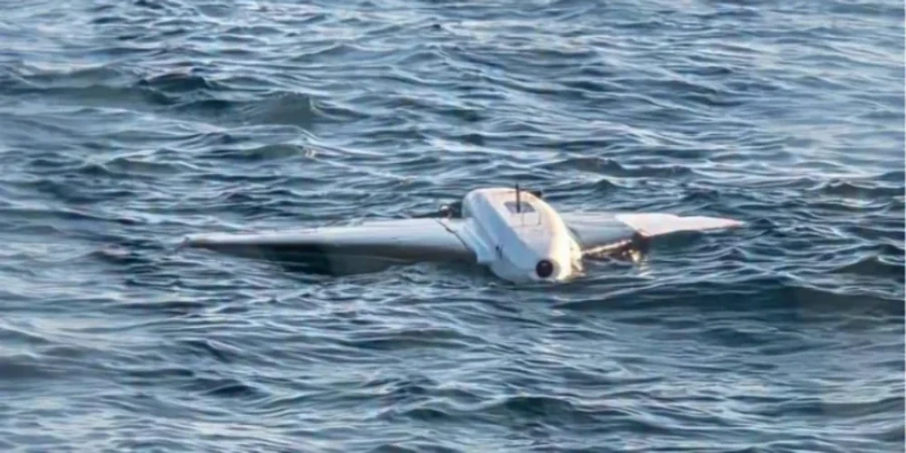 Район газового проєкту Neptun Deep у Чорному морі, де румунські військові контрольовано підірвали два дрони типу «Гербера»
