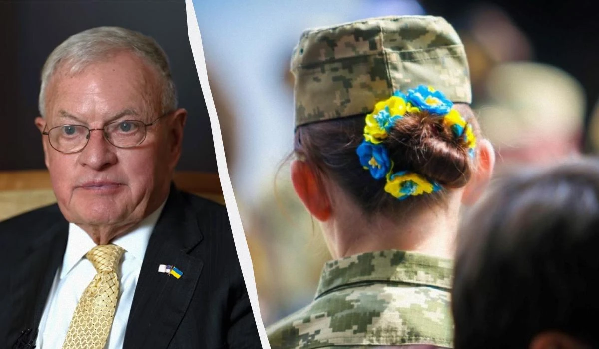 Келлог у відповідь на запитання про мобілізацію жінок в Україні сказав: «Так»