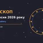 Зоряне небо над міською вежею, символ щоденного гороскопу на 22 вересня 2026 року