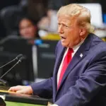 Зеленський і Трамп на зустрічі на полях Генеральної Асамблеї ООН у Нью-Йорку, 22 вересня 2026 року