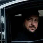 Володимир Зеленський під час виступу в Нью-Йорку