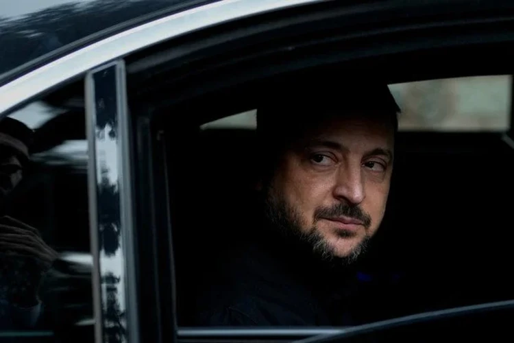 Володимир Зеленський під час виступу в Нью-Йорку